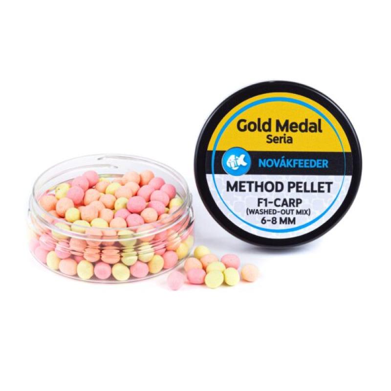 Gold Medal Method Pellet 6-8 mm  F1-Carp(kokos vanília)