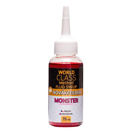 NOVÁKFEEDER WORLD CLASS METHOD FLUO SYRUP Monster 75ML