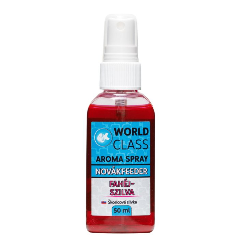 NOVÁKFEEDER WORLD CLASS METHOD AROMA SPRAY 50ml Škorica-Slivka