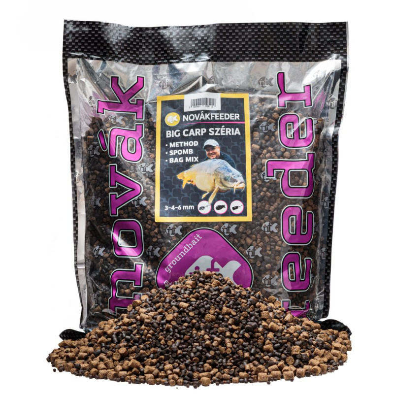 Big Carp Method-Spomb-Bag Mix 3-4-6mm 1600g