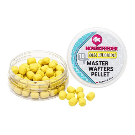 NOVÁK FEEDER MASTER WAFTERS PELETY Sladká kukurica 10MM 25G