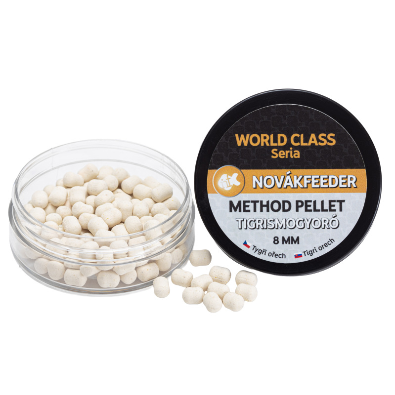NOVÁKFEEDER WORLD CLASS METHOD PELET 8mm Tigrí orech